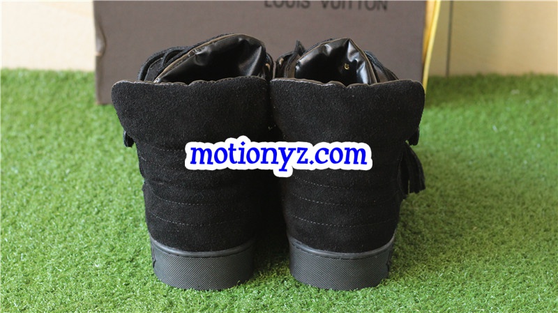 Brand Sneaker High Top Black